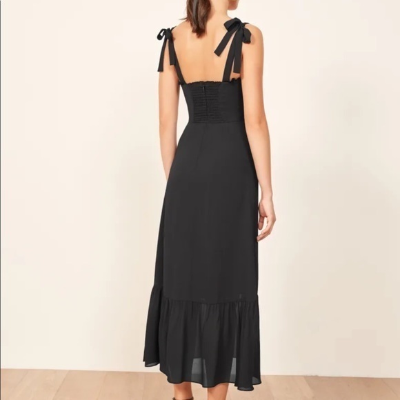 Reformation Nikita Dress in Black *NEW* - Picture 5 of 8